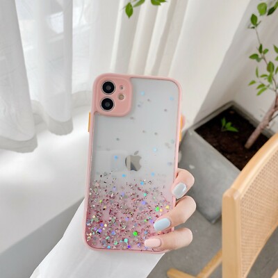 iPhone Glitter Case (Pink, Purple, White & more)
