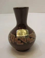 Mt Rushmore South Dakota Studio Pottery 4" Vase Rose Plentyholes SPRCSD FREE S/H