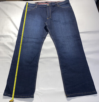 Wrangler Men's 20X Slim Fit Competition Jean Active Flex Deep Blue Size 42  X 30