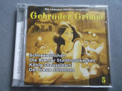 CD Gebrüder Grimm - Hörspiel mir Schneewittchen,König Drosselbart u.s.w.