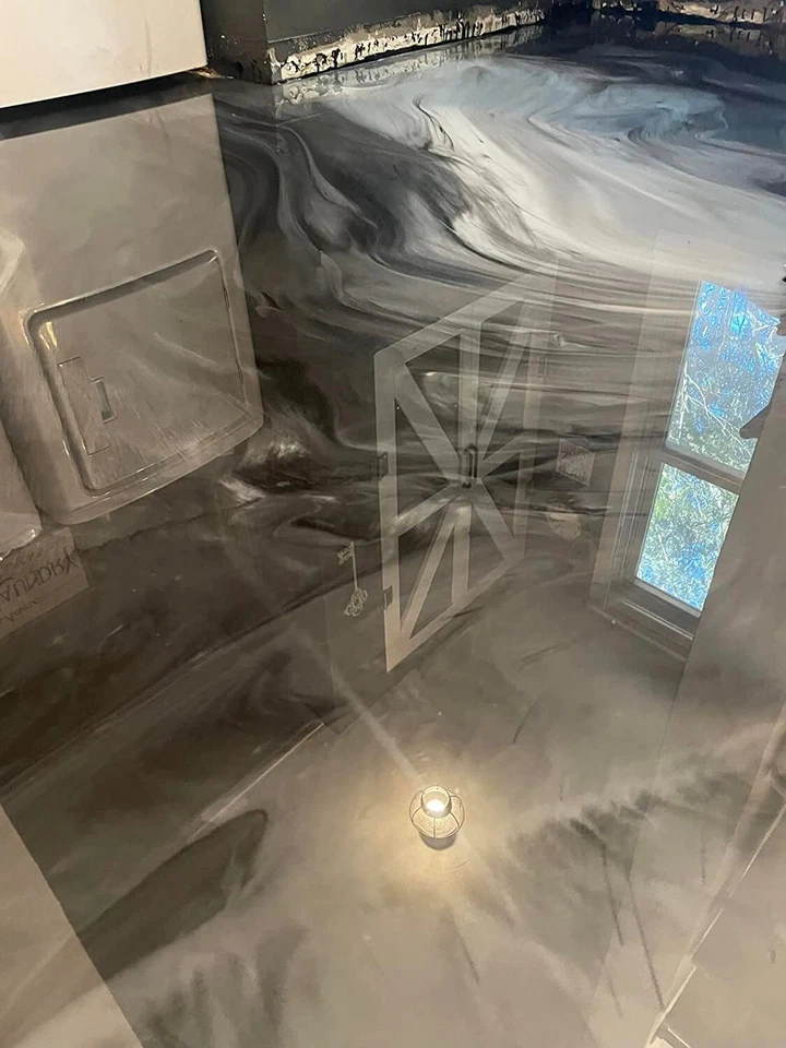 BP: Tiro Único: Kit de Resina Epóxi 100% Sólida LIMPO (3 Galões) Kit de Garagem/Piso - Imagem 4 de 4