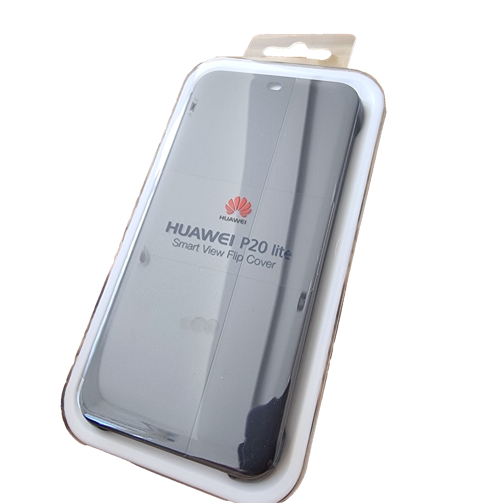 Genuine OEM ✔ Huawei  P20 Lite Smart View Flip Case Cover Black • 51992313