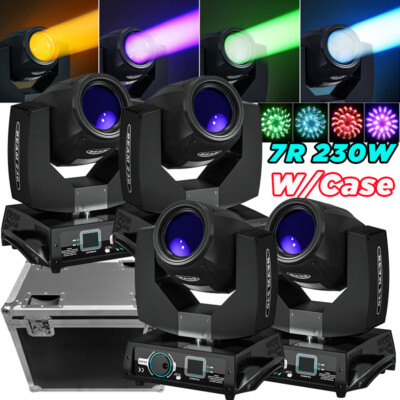 7R 230W Moving Head Light RGBW Stage Lighting LED DMX Beam Disco DJ Party Lights