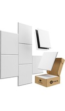 12 Pack Soundproof Wall Panels PRO, 12" X 12" X 0.4" Mass Loaded Vinyl Sound ...