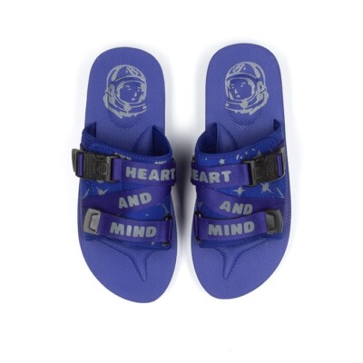 BILLIONAIRE BOYS CLUB BBC SPACEWALKER II SLIDES SODALITE BLUE