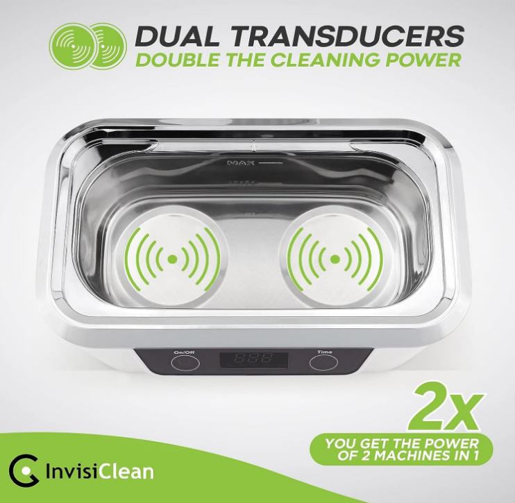 Ultrasonic Cleaner Machine for Jewelry, Glasses, Denture Retainer Cpap