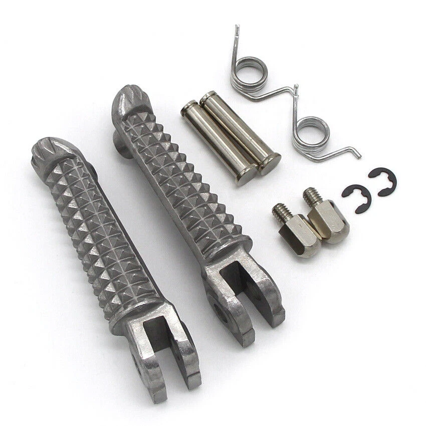 Reposapiés delantero estriberas de pedal para Yamaha YZF R1 98-2019/Yamaha YZF R6 YZF600 R6 Foto 2 de 4