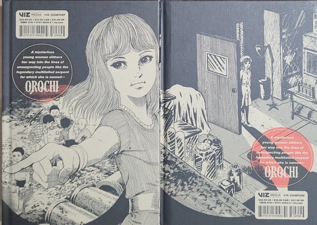 Orochi The Perfect Edition Volumes 1 and 2 Hardcover Manga GN Kauzo Umezz  New | eBay