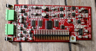 Biamp Audia FLEX Dual-Channel Mic/Line Green Input Card 380-0571-90A