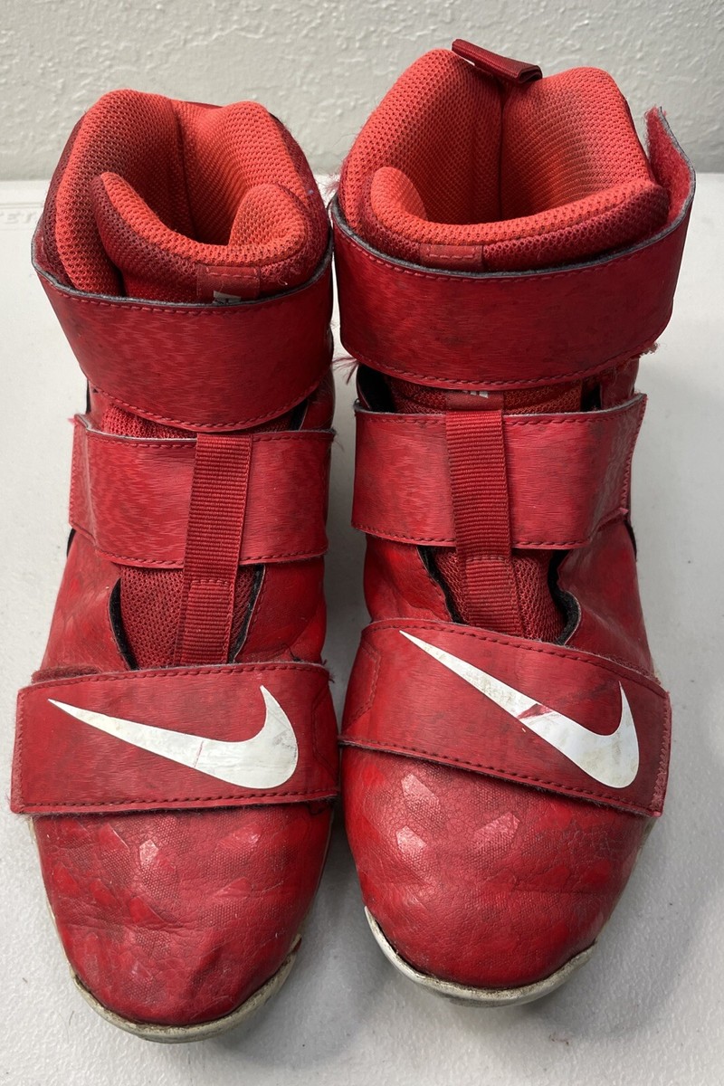 youth football cleats red