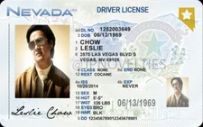 Leslie Chow The Hangover Vegas Novelty ID Made on METAL/ALUMINUM