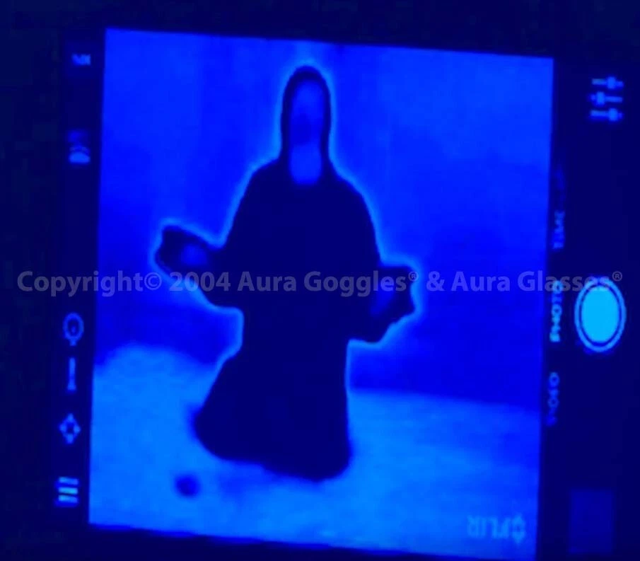 OFFICIAL DICYANIN AURA GLASSES ghost orgone reiki crystal psychic emf qi hunting - Image 3 of 4