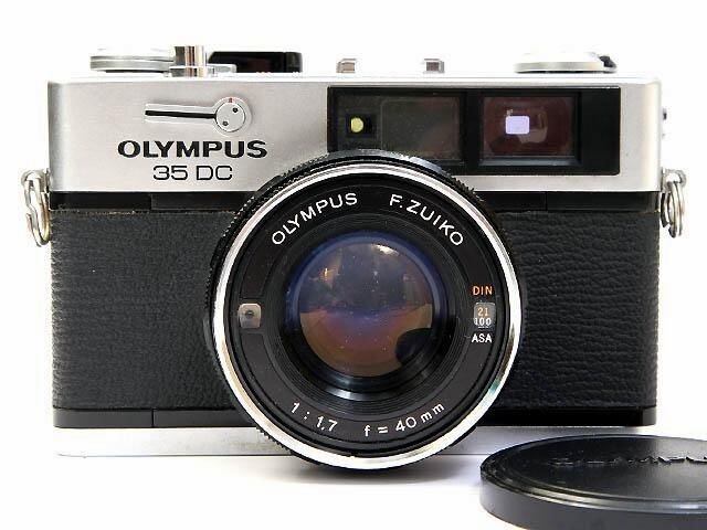 Olympus 35 DC 35mm Rangefinder Film Camera with Zuiko 40/1.7