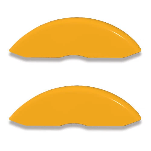 2015-2019 Toyota Corolla Front Rear Yellow MGP Brake Disc Caliper Covers Canada - Image 2 of 4