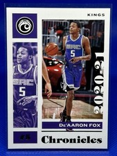🦊2020-21 Panini Chronicles De’Aaron Fox #44 (Green) - Sacramento Kings!