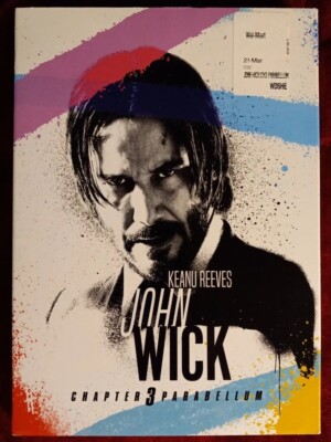 John Wick: Chapter 3 Parabellum (DVD, 2019) New Sealed with Slipcover 