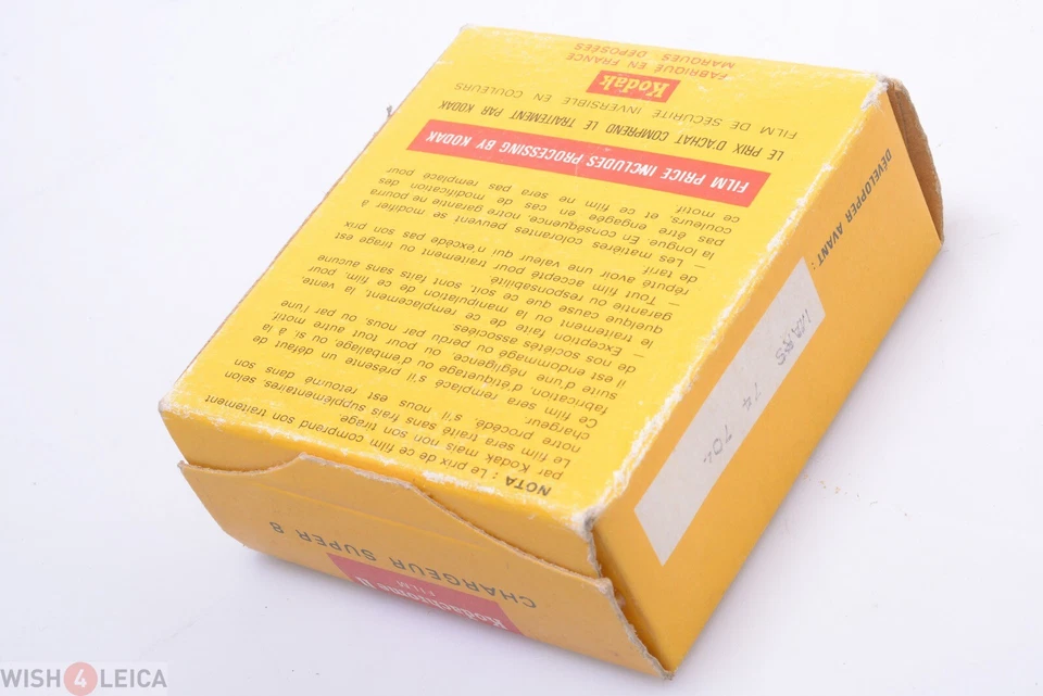 ✅KODAK SUPER 8MM KKODACHROME II 15,24M, 50FT KA 464P PELÍCULA SELLADA MARZO 1974 Foto 2 de 3