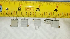 5 (LOT) 100 OHM MULTI TURN TRIM POTENTIOMETER BECKMAN  USA FREE SHIPPING !!