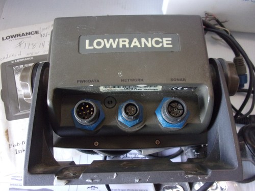 Lowrance X105C DF Fish-Finding+Depth with transducer | Tested Working Great - Picture 5 of 6