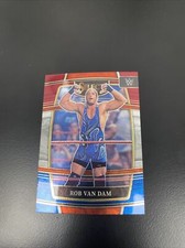 2022 Panini Select WWE Concourse Red and Blue Rob Van Dam #92 wrestling card