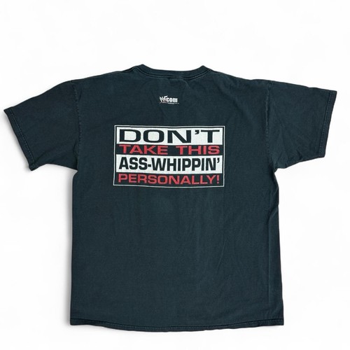 Vintage 2001 WWF "APA Protection" t-shirt Size XXL