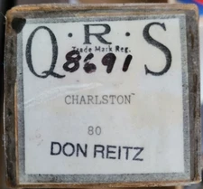 THE CHARLESTON! pb Max Kortlander - QRS #8691 Player Piano Roll (Don Reitz Coll)