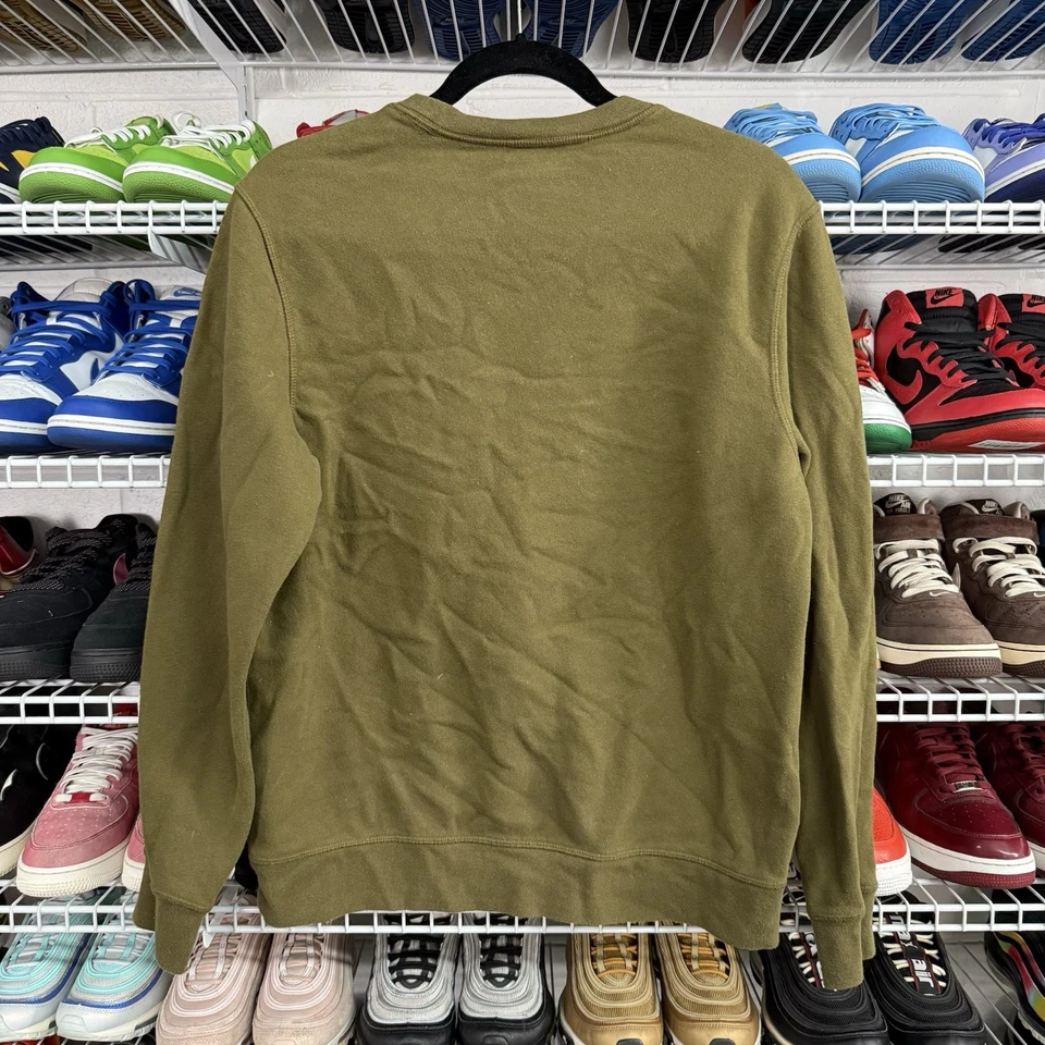 Lot Of 4 Tek Gear Fleece Crewneck Sweatshirts Green And Grey Mens Size S - Image 3 of 4