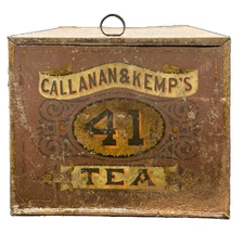 Callanan & Kemp Tea Bin General Store Advertising