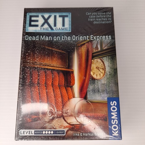 Dead Man on The Orient Express Exit The Game A Kosmos Adult Game - Picture 2 of 13