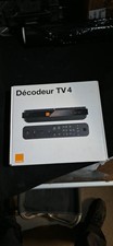 Décodeur TV 4  orange  -  NEUF JAMAIS UTILISÉ  Scellé