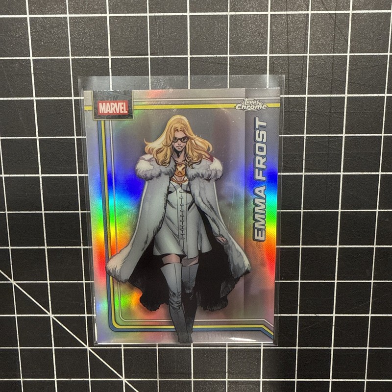 2026 Topps Chrome Marvel REFRACTOR Emma Frost #34