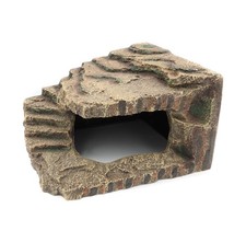 Resin Reptile Hideouts Cave Habitat Decor for Gecko Leopard Lizards Toad Turt...