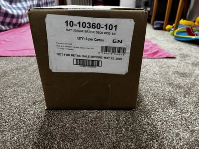 Pokemon TCG Mega Lucario Battle Deck Factory Sealed Case Of 6 ✅ - Image 1 of 4