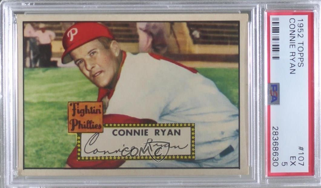 1952 Topps Connie Ryan #107 PSA 5 0g8z