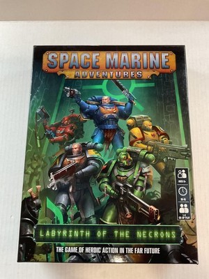 Games Workshop Space Marine Adventures Labyrinth Of The Necrons 2018 Complete