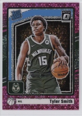 2024 Donruss Optic Rated Fast Break Pink Prizm 21/25 Tyler Smith Rookie RC 4f5