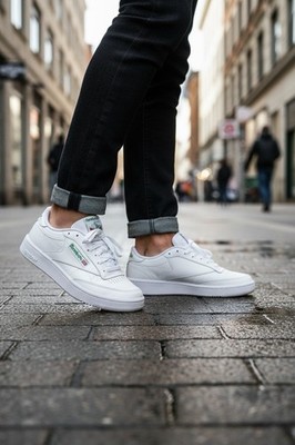Reebok Classic Club C85 Inspired Tennis Walking Men's Sneakers Size 7