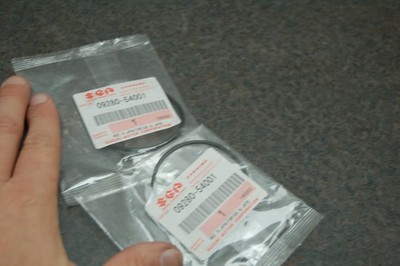2 NEW GENUINE SUZUKI 09280-54001 Access Cap Oil Filter O-RING (QTY-2) FACTORY