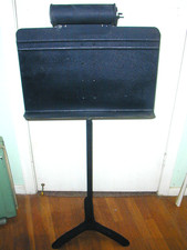 Professional Orchestra Stage Music Stand with detachable Light Fixture Excellent