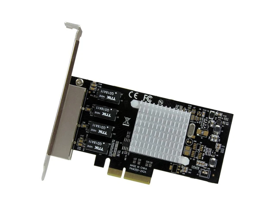 StarTech.com 4-Port Gigabit Ethernet Network Card w/ Intel Chip, PCI Express, - Image 4 of 4