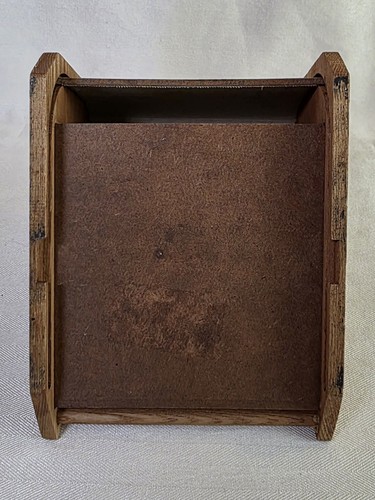 Shaklee Vintage Holz Roll Top Bibliothek Index Rezept Datei Box mit Rezeptkarten - Bild 9 von 12