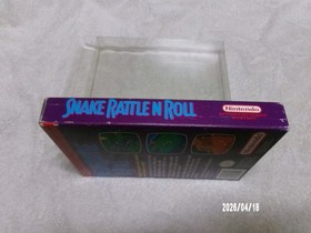 #946 Nintendo Snake Rattle 'N' Roll 1991 NES IN BOX W/MANUAL Tested Works