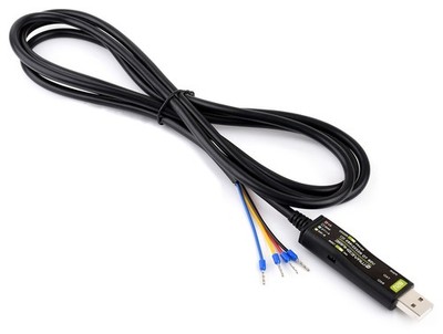 Waveshare USB zu RS232/RS485 Kabel, LED-Anzeigen, ESD-Schutz, Windows/Linux,