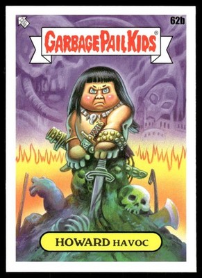 Garbage Pail Kids Howard Havoc 2022 Book Worms Topps 62b