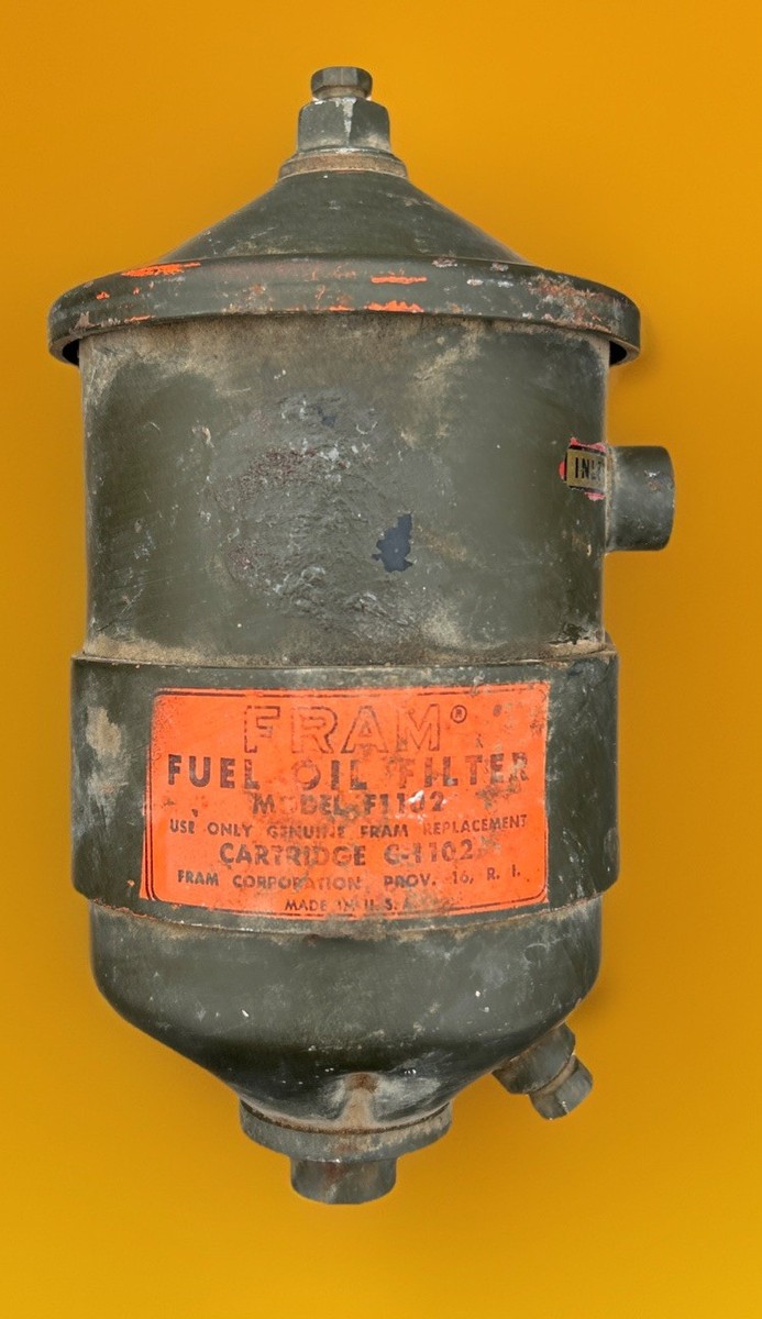 Vintage Fram Oil Filter Cartridge C-1102 Porsche 356/912 And