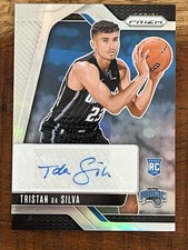 Tristan Da Silva 2024-25 Panini Prizm Rookie Signatures Auto Silver Prizm RC