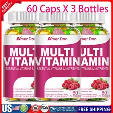 Multivitamin Gummies Nature's, Daily Gummy Multivitamins for Adults, Women & Men