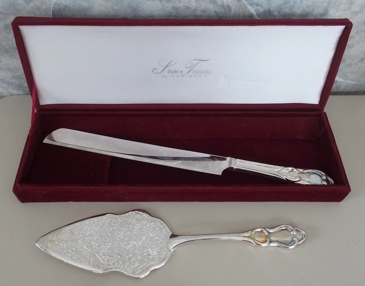 Generic Ensemble couteau à gâteau et pelle en inox découpe de gâteau pour riage,anniversaire