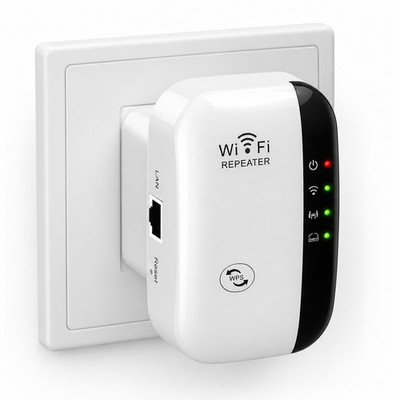 Wifi Extender Signal Booster up to 5000Sq.Ft and 55 Devices, Wifi Range Extender
