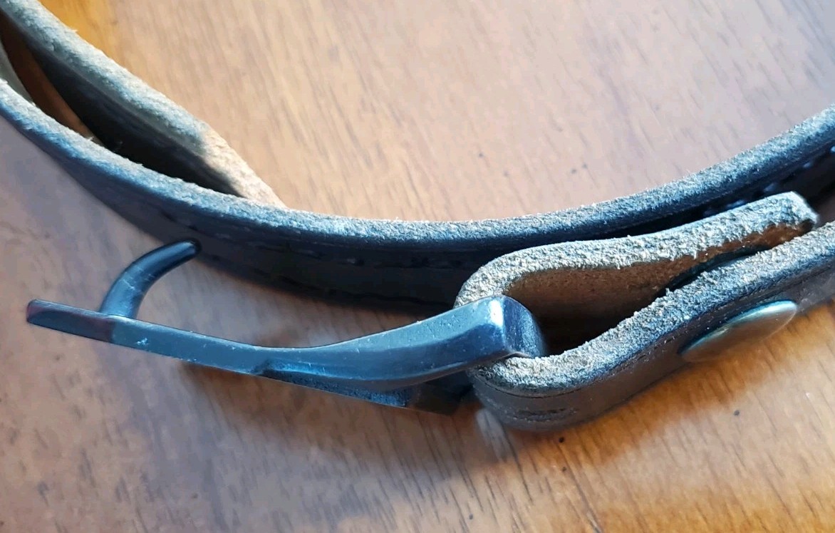 1979 Tech Ether Guild "Lilly" Solid Brass Belt Bu… - image 5